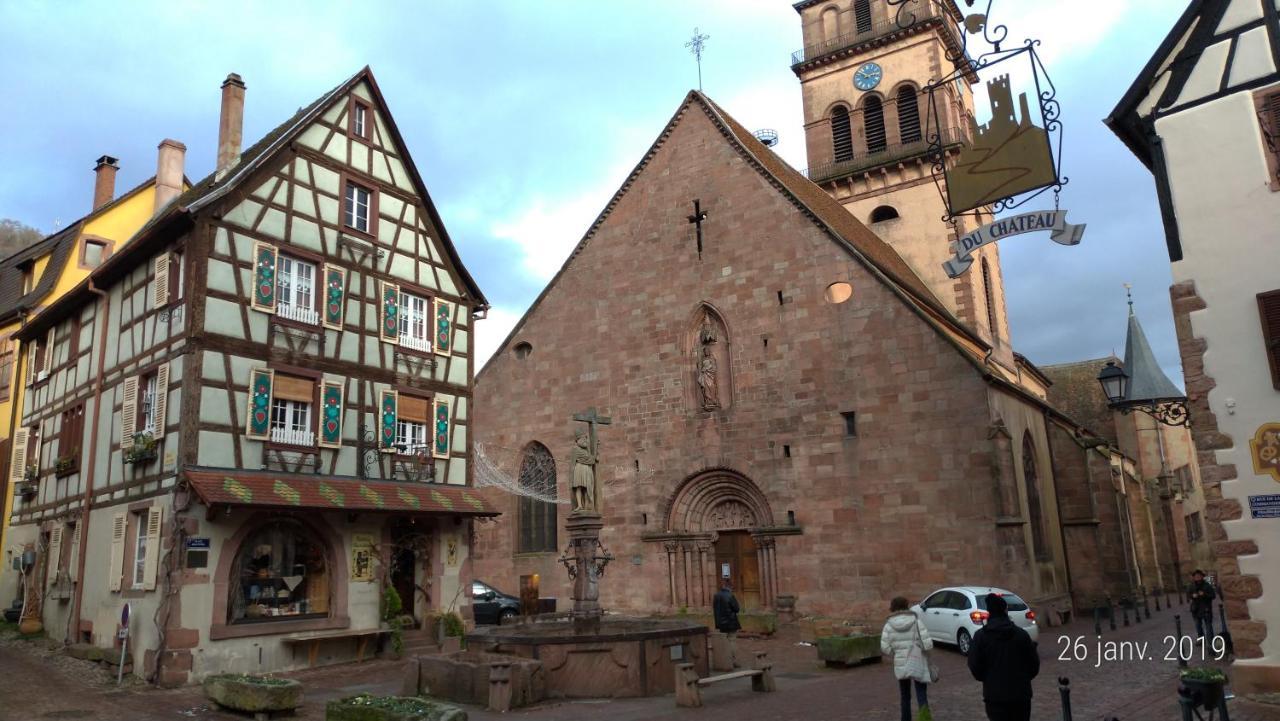 Appartement Au Charme Alsacien Kaysersberg-Vignoble Exterior foto